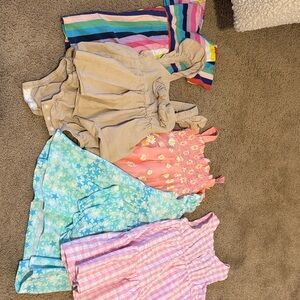 Colorful Baby Girl Dresses Set